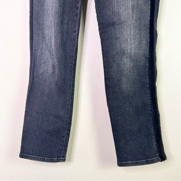 HUDSON Nico Black Straight Crop Jeans - Picture 4 of 12